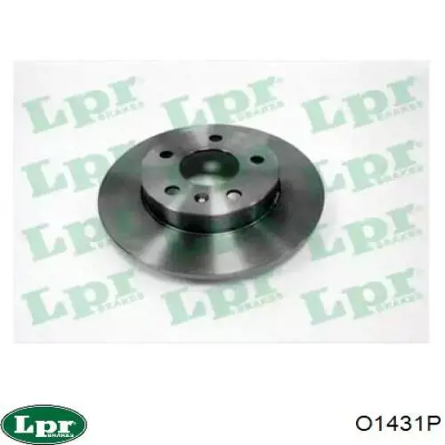 Задний дисковый тормоз LPR O1431P