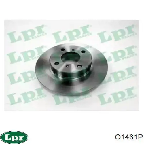 O1461P LPR диск тормозной передний