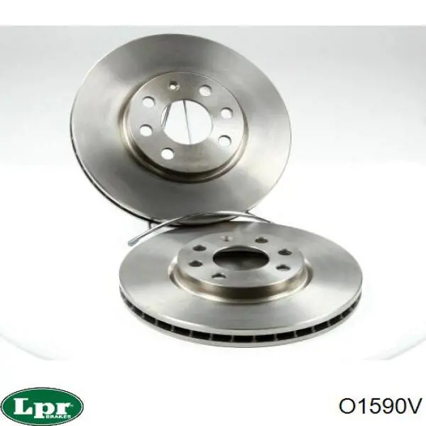 Передний тормозной диск LPR O1590V
