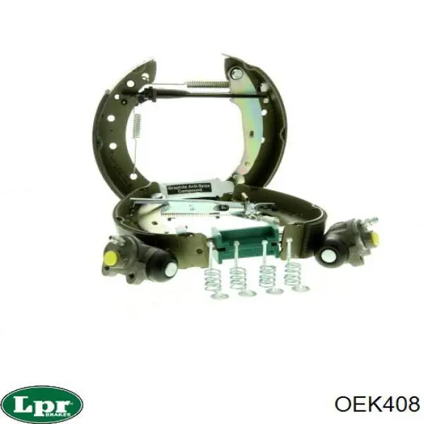 Тормоза рабочие задние ножные и тормозные барабаны LPR OEK408 цена, от 42.28 USD