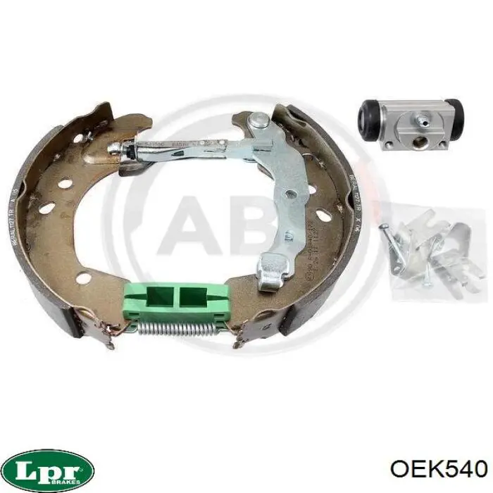 Тормоза рабочие задние ножные и тормозные барабаны LPR OEK540 цена, от 57.77 USD