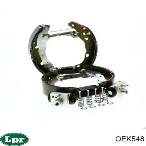 Тормоза рабочие задние ножные и тормозные барабаны LPR OEK548 цена, от 57.30 USD