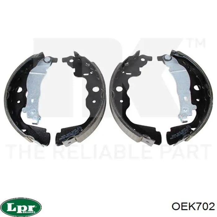 Тормоза рабочие задние ножные и тормозные барабаны LPR OEK702 цена, от 71.52 USD