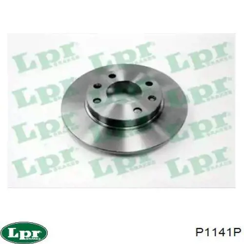 P1141P LPR диск тормозной передний