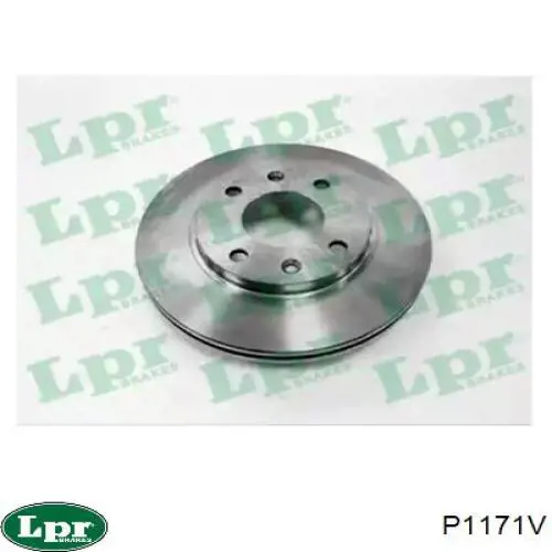 P1171V LPR диск тормозной передний