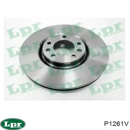 P1261V LPR диск тормозной передний