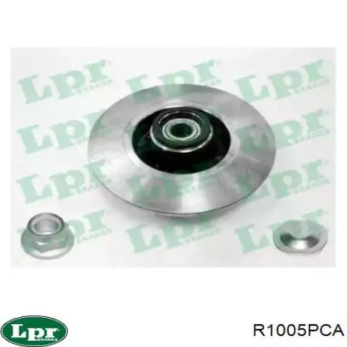 Диск гальмівний задній R1005PCA LPR