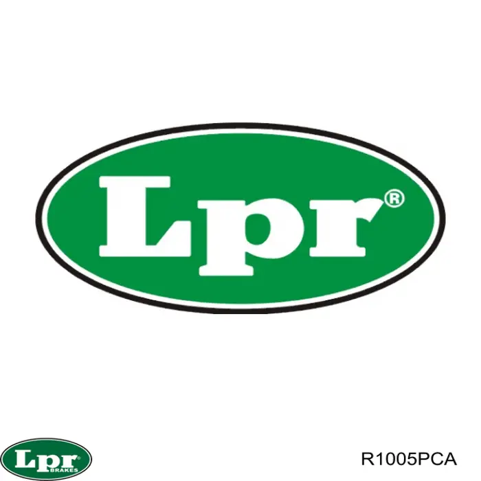 Диск гальмівний задній R1005PCA LPR