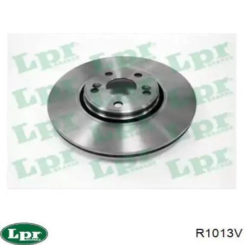 R1013V LPR диск тормозной передний