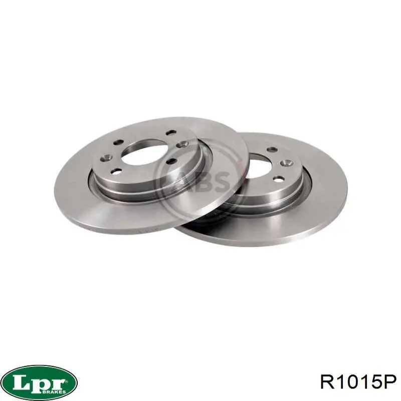 Передний тормозной диск LPR R1015P