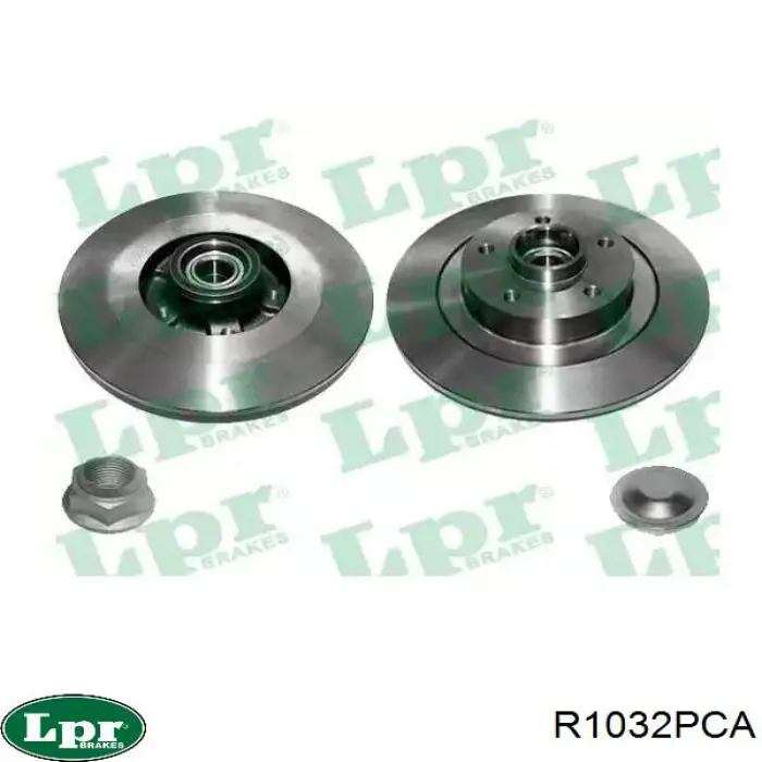 R1032PCA LPR тормозные диски