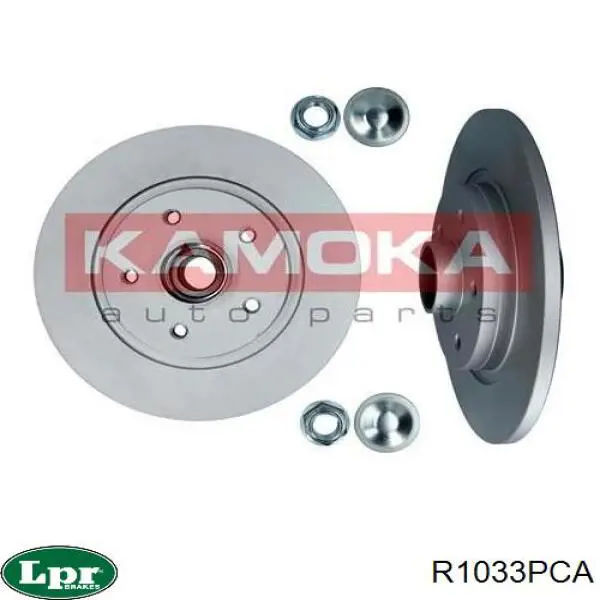 Купить R1033PCA LPR Диск тормозной задний
