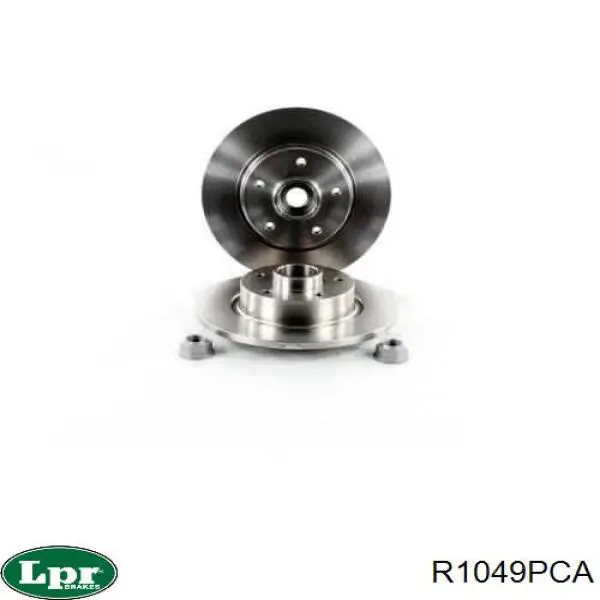 Задний дисковый тормоз LPR R1049PCA