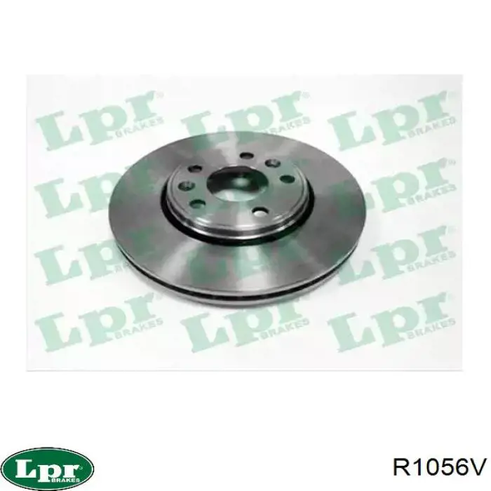 R1056V LPR диск тормозной передний