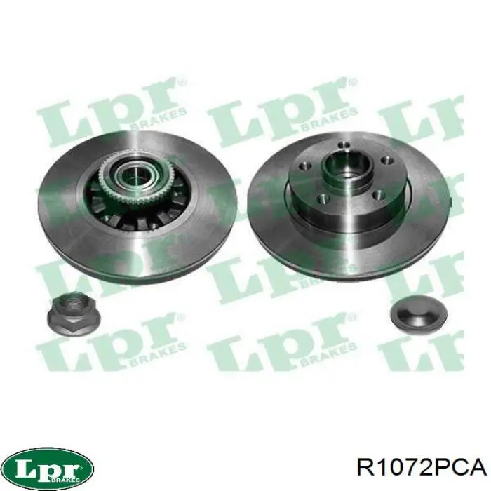 Тормозные диски R1072PCA LPR