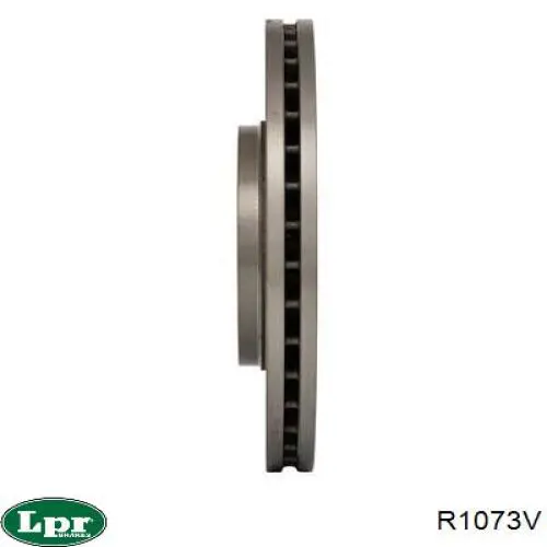R1073V LPR Диск тормозной передний