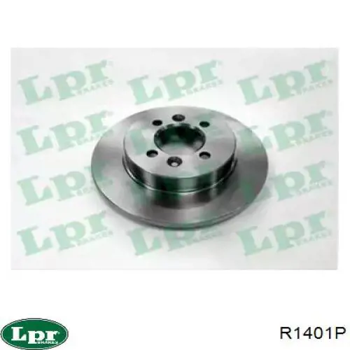 R1401P LPR диск тормозной задний