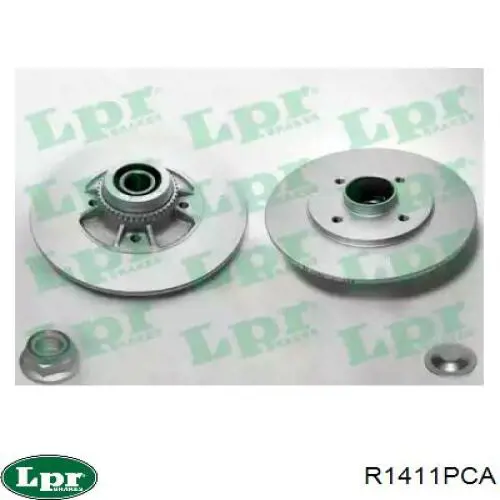 Тормозные диски R1411PCA LPR