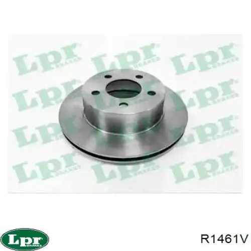 R1461V LPR диск тормозной передний