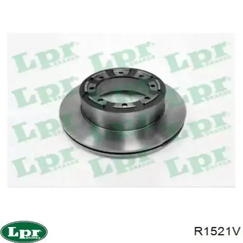 R1521V LPR диск тормозной задний