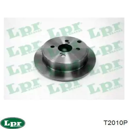 T2010P LPR диск тормозной задний
