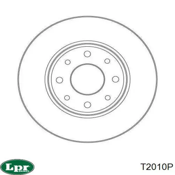 Задний тормозной диск LPR T2010P цена, от 21.13 USD