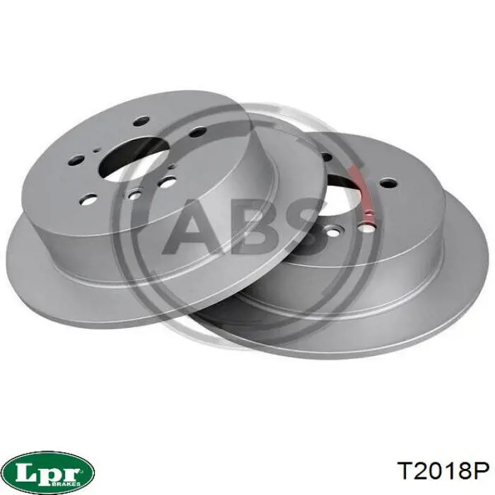 Тормозные диски T2018P LPR