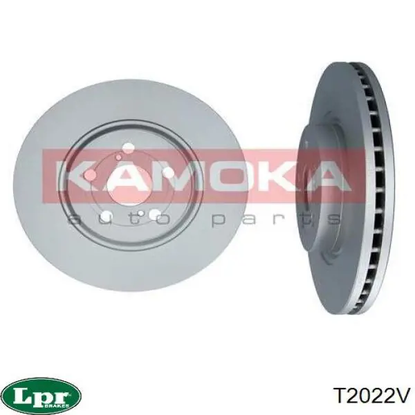 Передний тормозной диск LPR T2022V