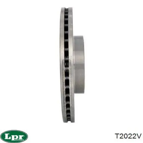 T2022V LPR Диск тормозной передний