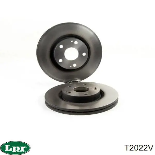 Передние тормозные диски T2022V LPR