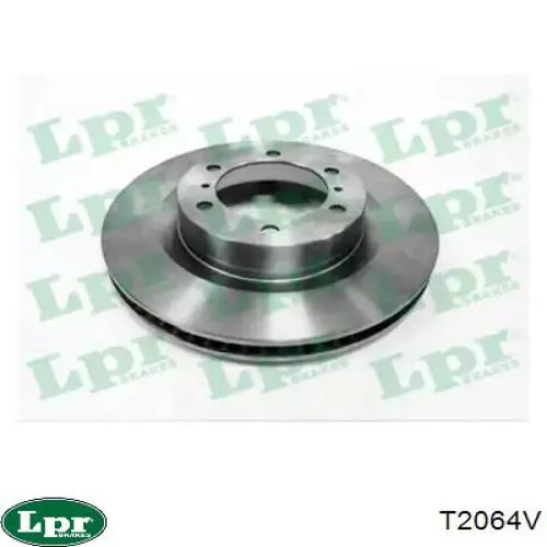 T2064V LPR Диск тормозной передний