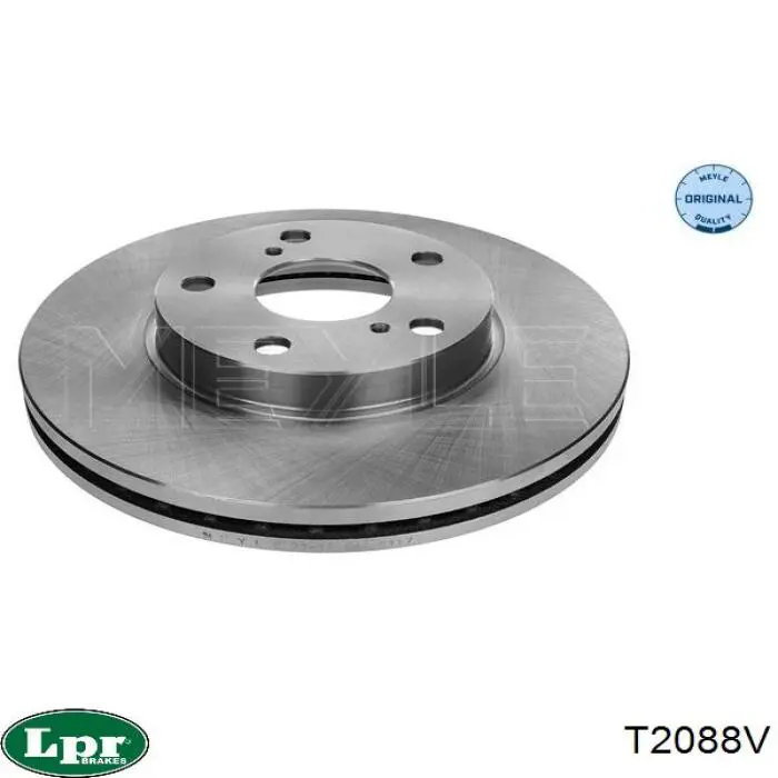 Передние тормозные диски T2088V LPR
