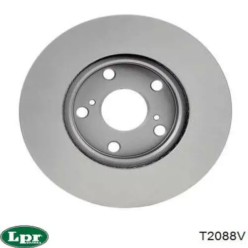Тормоз дисковый передний LPR T2088V цена, от 34.54 USD