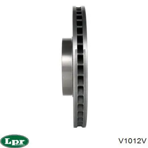 V1012V LPR Диск тормозной передний
