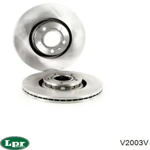 Передний тормозной диск LPR V2003V