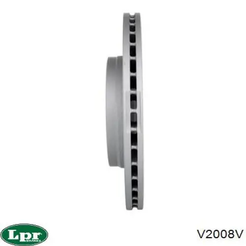 Задний тормозной диск LPR V2008V цена, от 39.43 USD