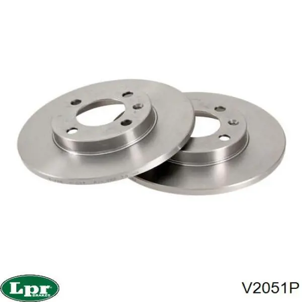 Передние тормозные диски V2051P LPR