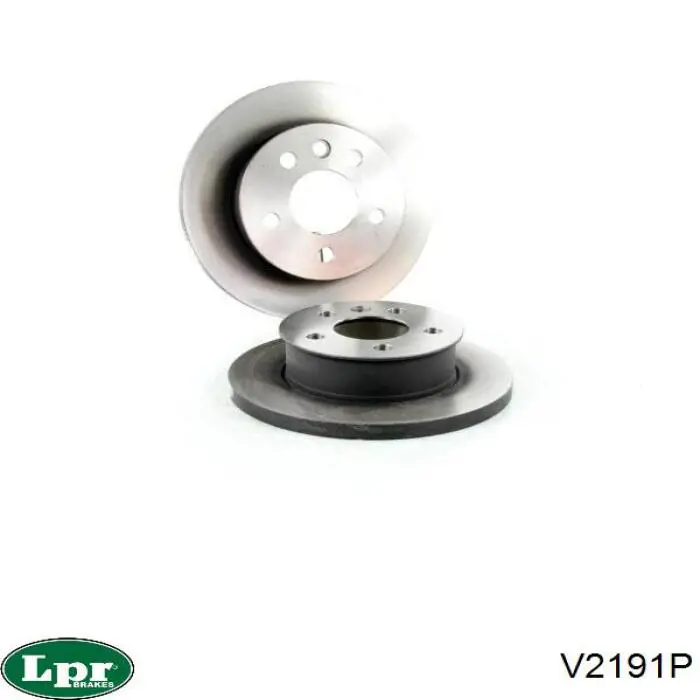 Тормоз дисковый передний LPR V2191P цена, от 30.20 USD