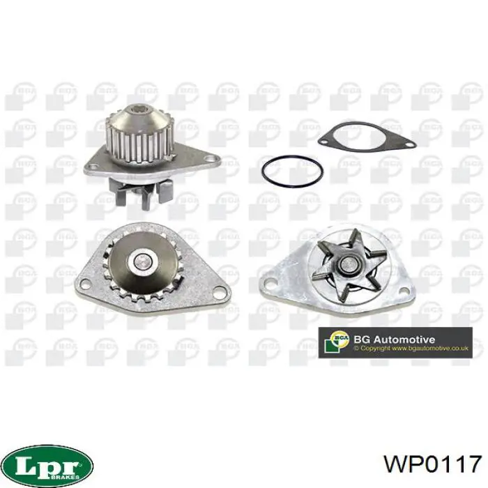 Водяной насос LPR WP0117