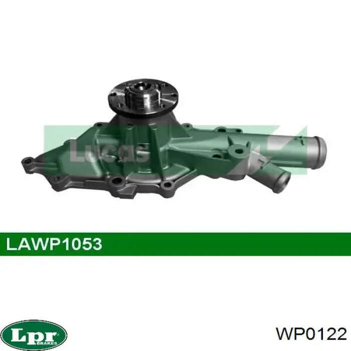 WP0122 LPR Насос водяной