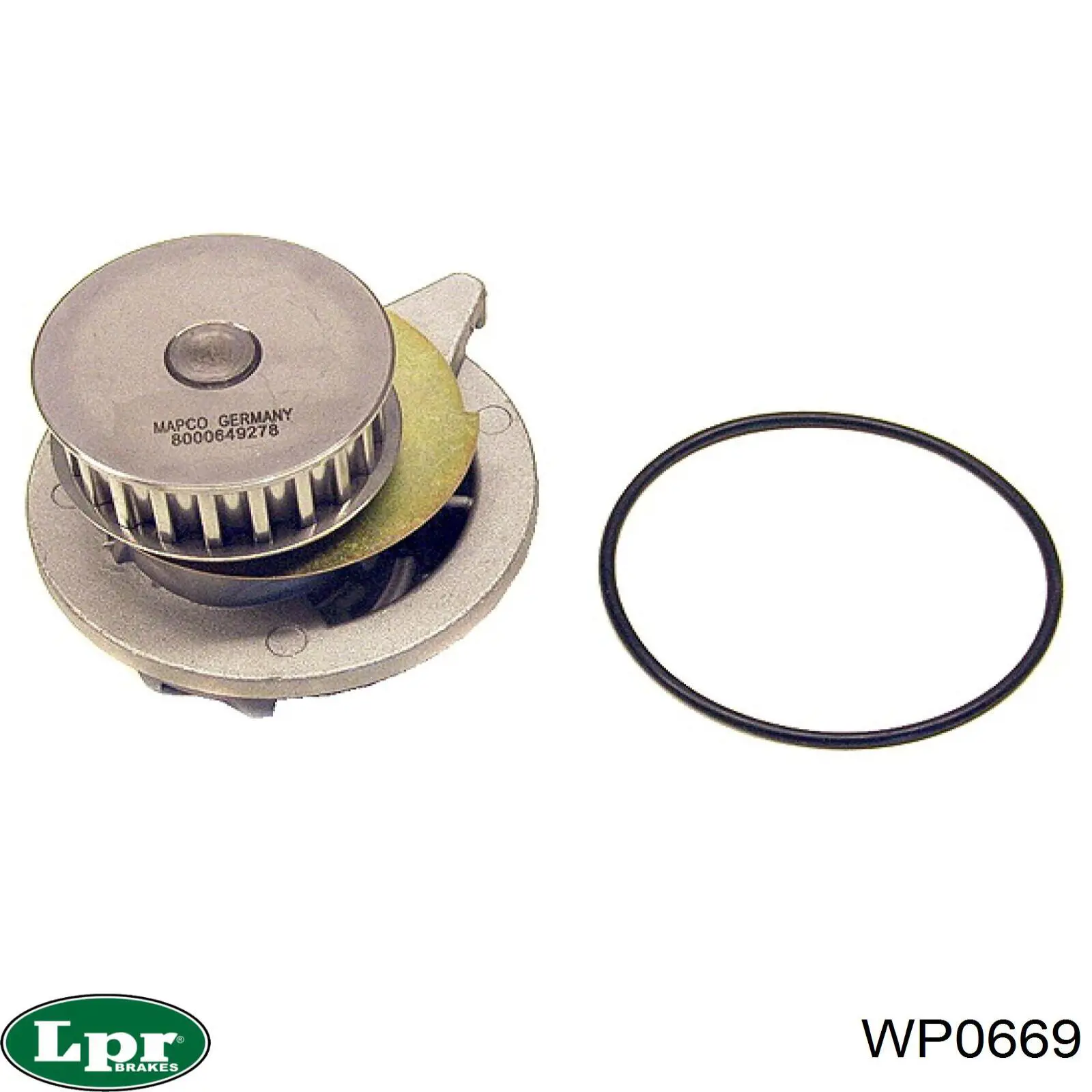 Помпа охлаждения LPR WP0669 цена, от 22.02 USD