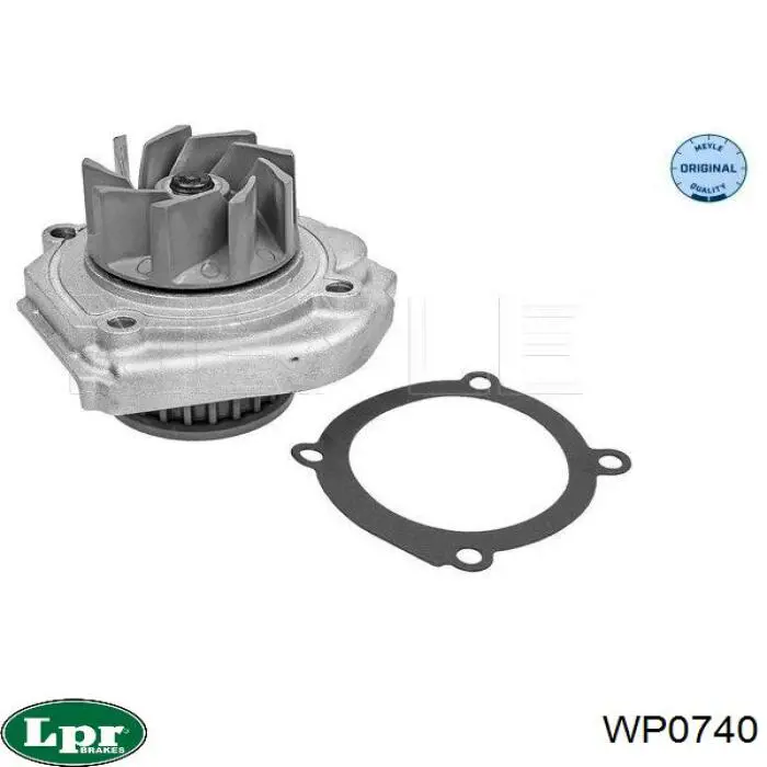 Помпа охлаждения LPR WP0740 цена, от 22.88 USD