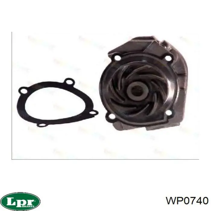 Купить WP0740 LPR Насос охлаждения