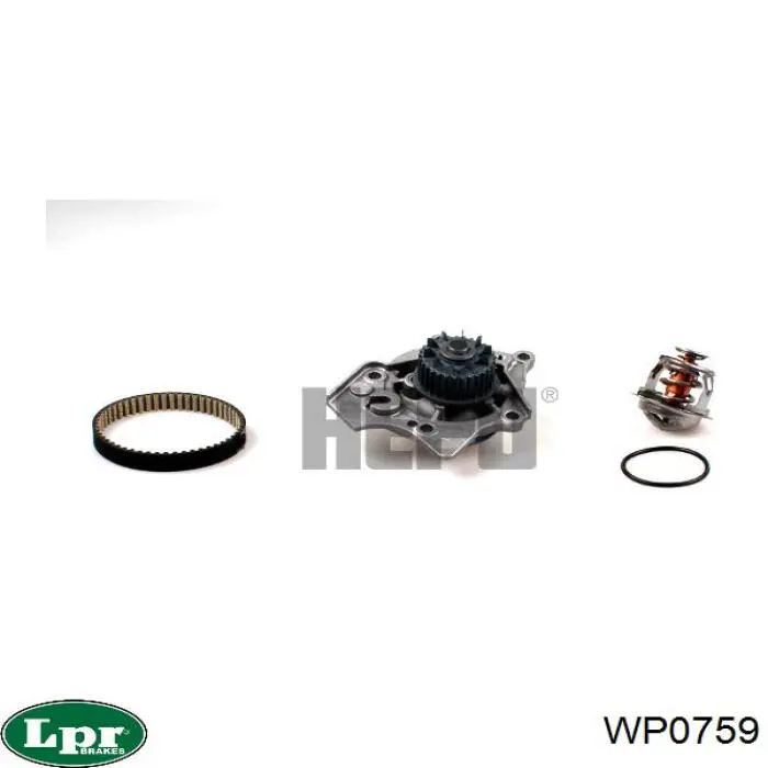 Помпа охлаждения LPR WP0759 цена, от 30.83 USD