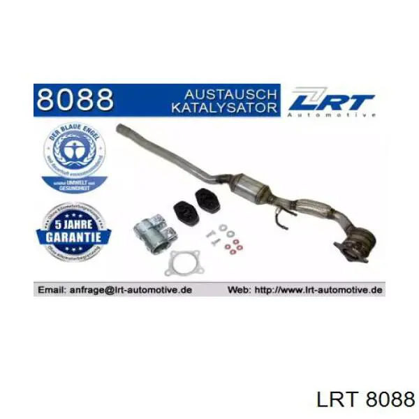 Глушитель, передняя часть VAG 8J0254501AX цена, от 2165.33 USD