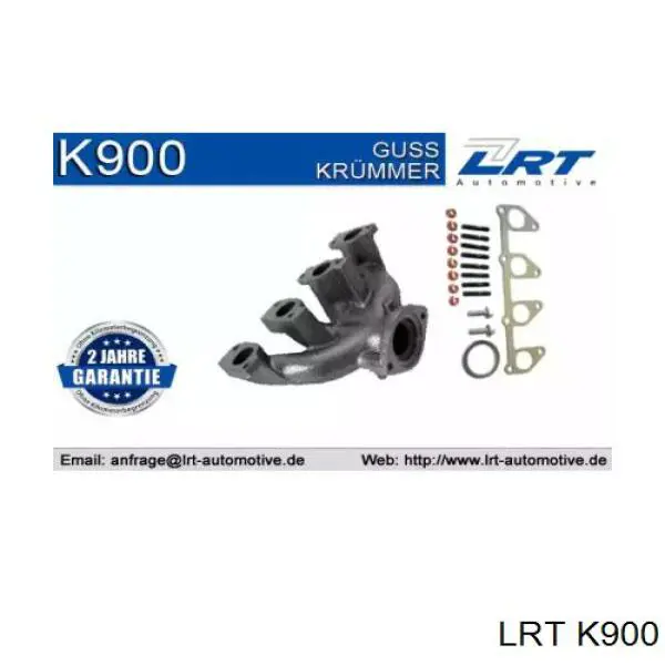 5850038 Opel Газопроводы (коллектор выпускной)