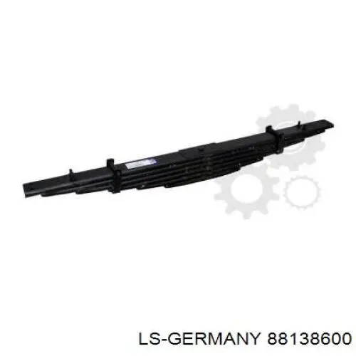 0508212640 BPW Ballesta de suspensión trasera original y equivalente