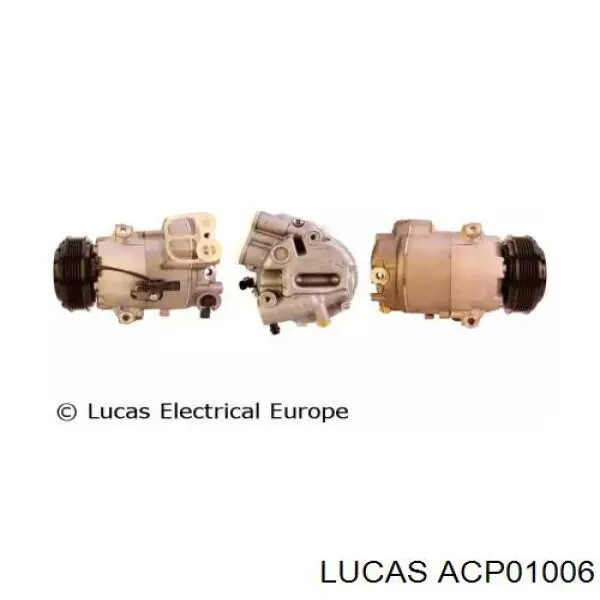 Компрессор кондиционера ACP01006 LUCAS