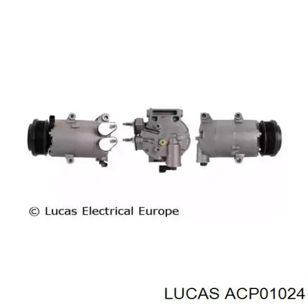 Компрессор кондиционера ACP01024 LUCAS