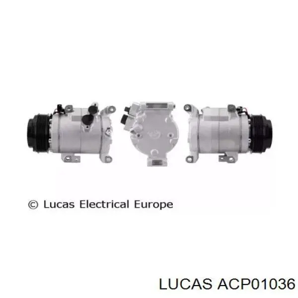 ACP01036 Lucas compressor de aparelho de ar condicionado